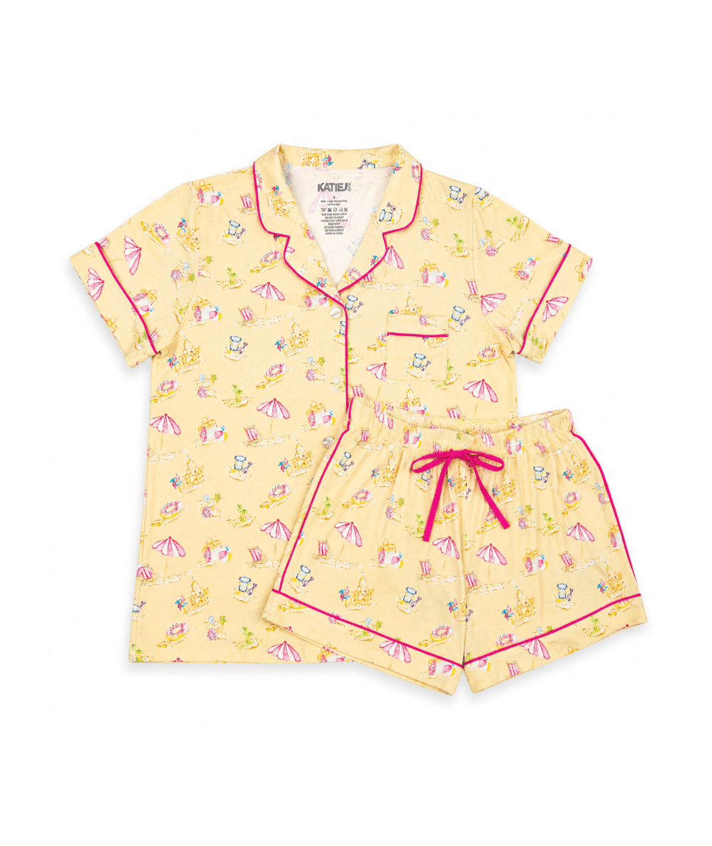 Junior Lynn Short Sleeve Pajama Set - CAKEWISH