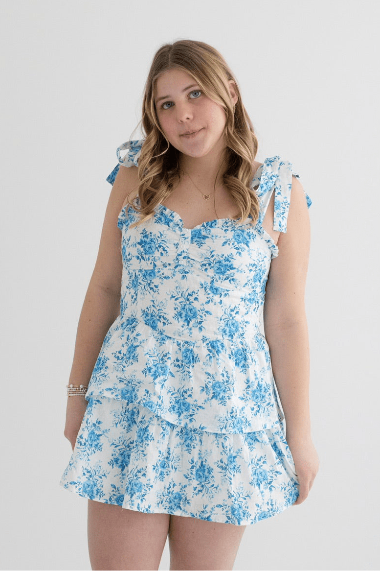 Junior Mason Floral Dress - CAKEWISH