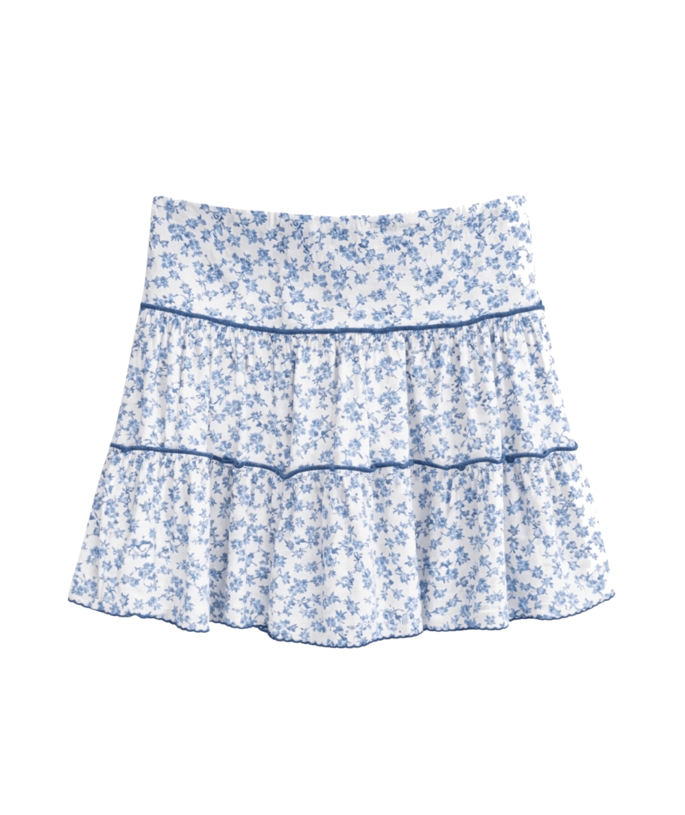 Junior Meena Tiered Floral Skirt - CAKEWISH