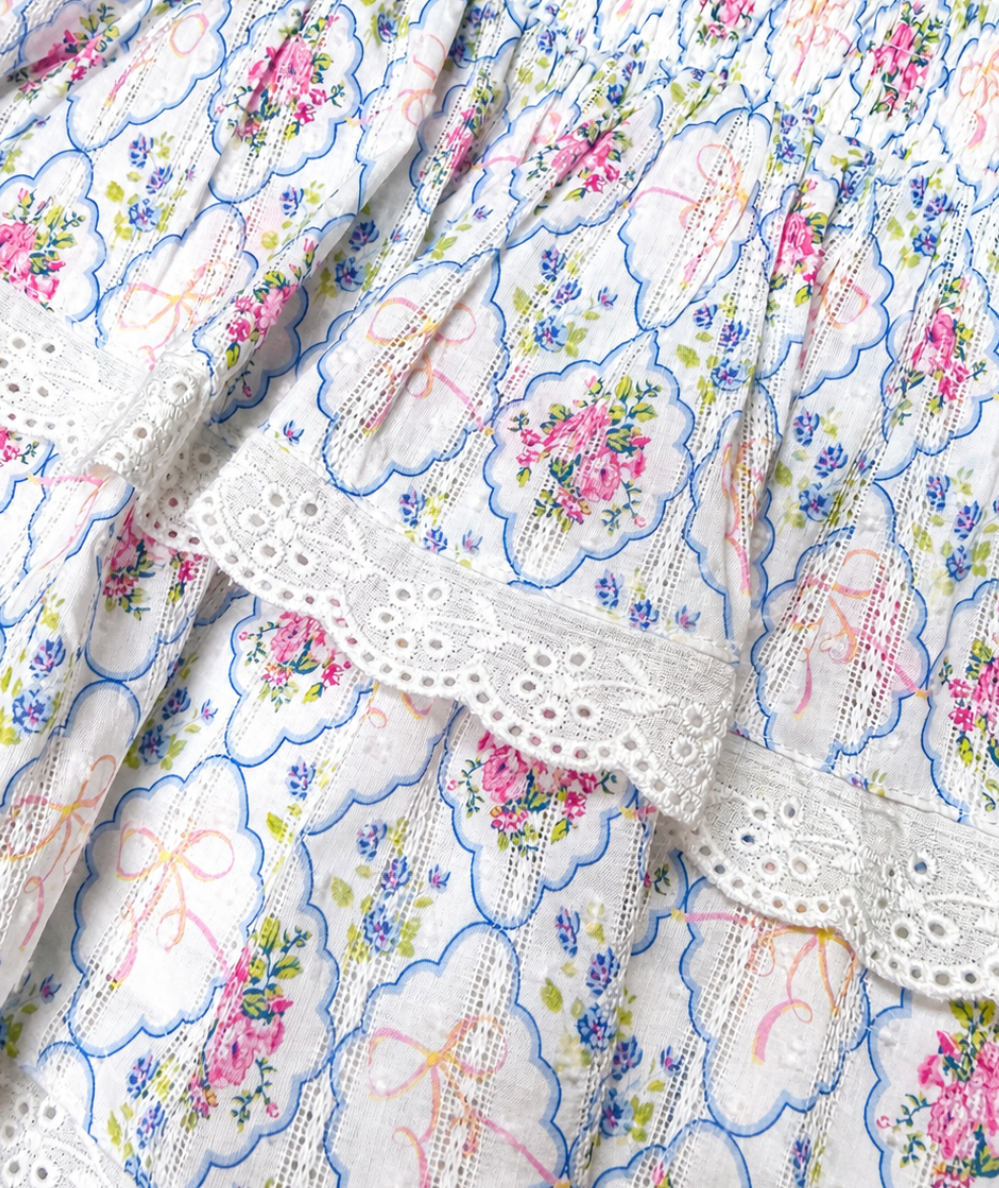 Junior Melina Smocked Drop Waist Dress - CAKEWISH