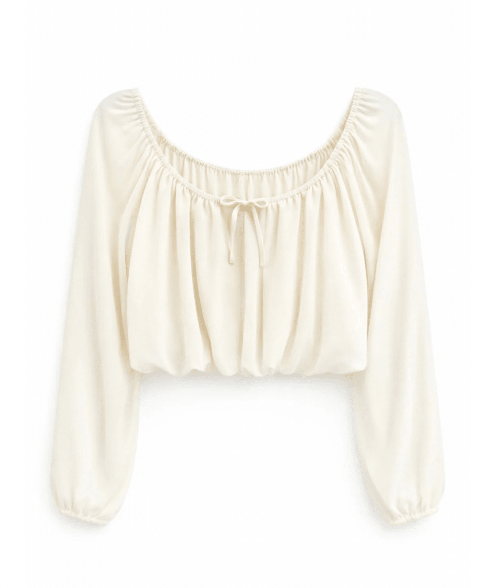 Junior Monica Long Sleeve Top - CAKEWISH