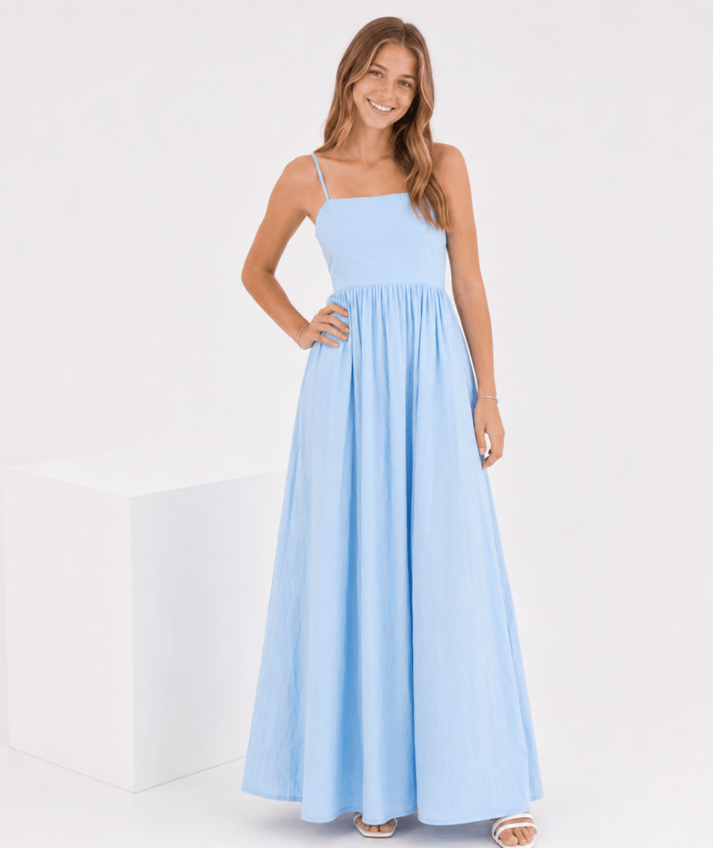 Junior Sleeveless Serenity Maxi Dress - CAKEWISH