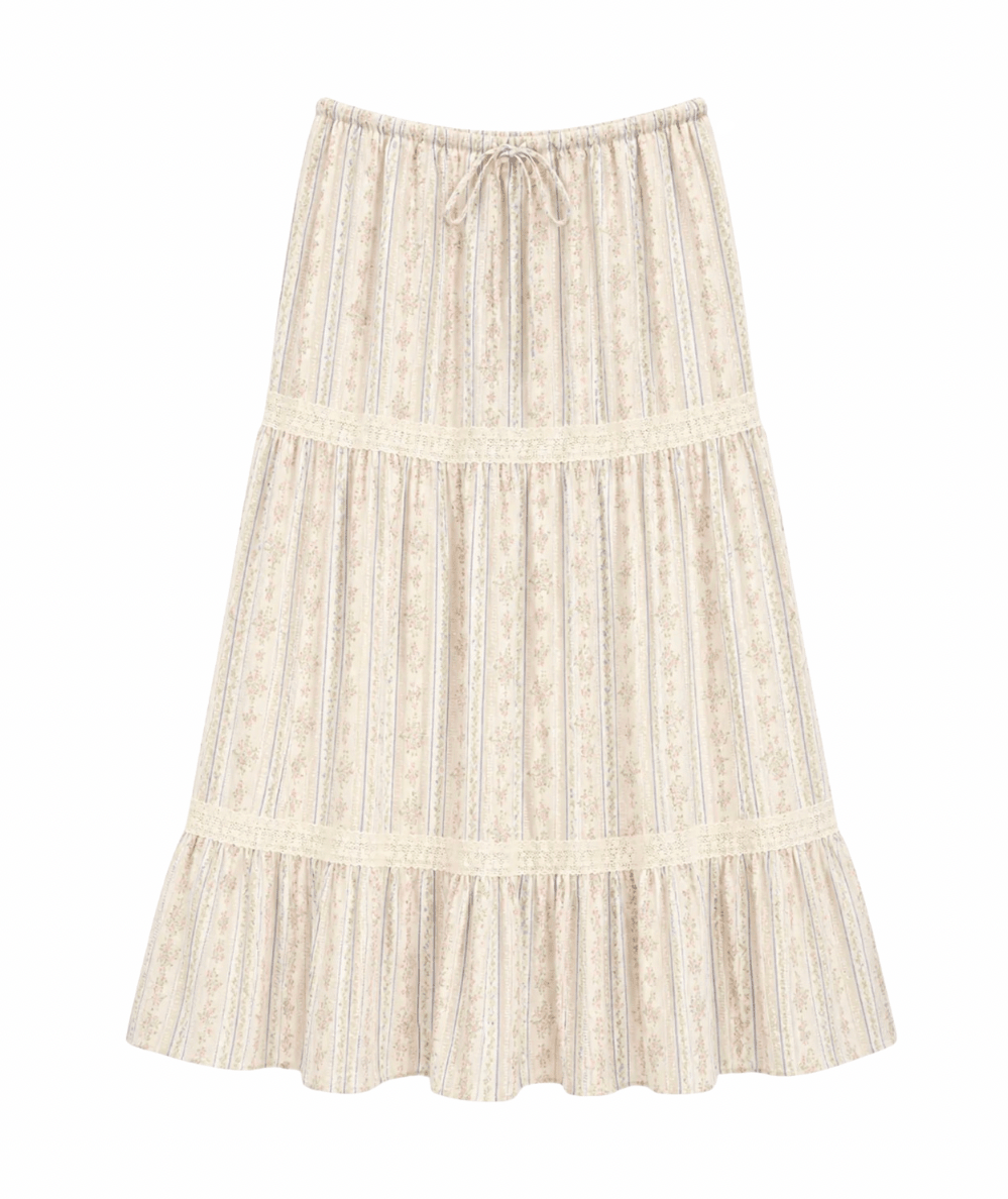 Junior Sofie Print Maxi Skirt - CAKEWISH