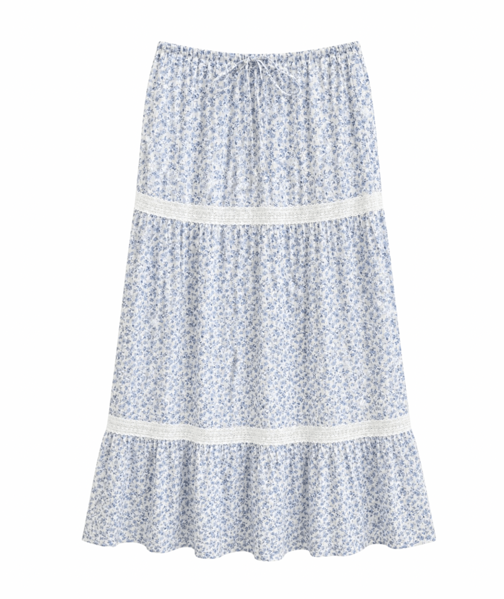Junior Sofie Print Maxi Skirt - CAKEWISH