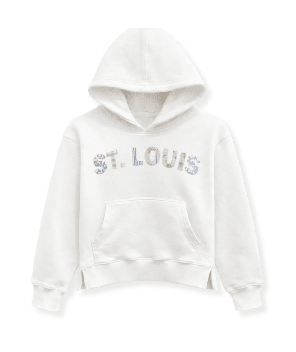 Junior St Louis Patchwork Hoodie - CAKEWISH