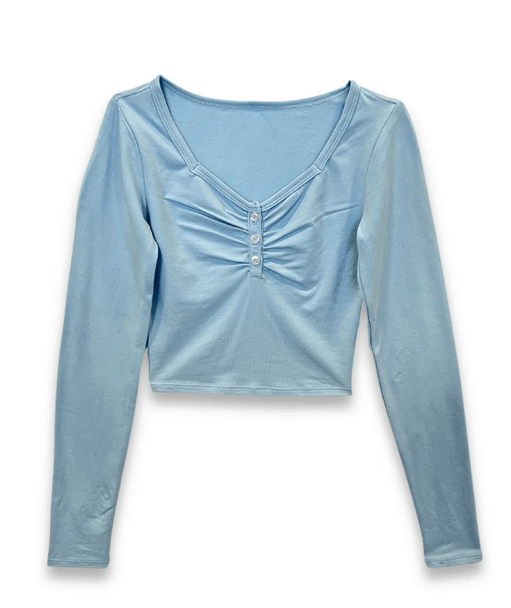 Keely Long Sleeve Top Jr - CAKEWISH