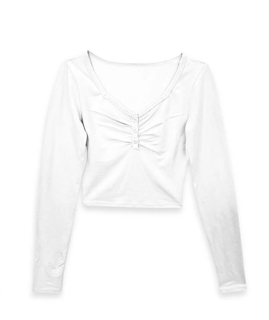 Keely Long Sleeve Top Jr - CAKEWISH