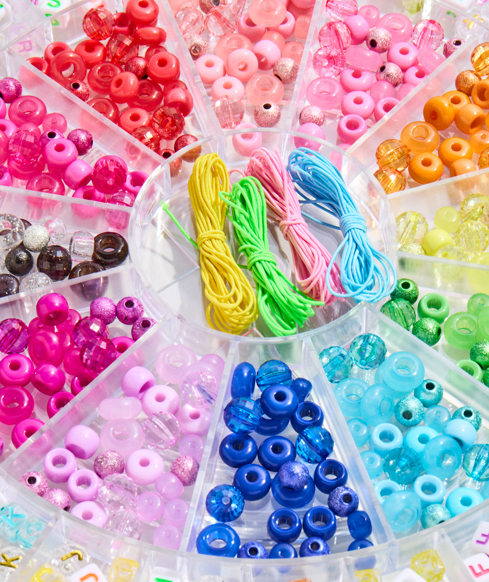 Kids Craft By Letter Bracelet Bead Kit - CAKEWISH