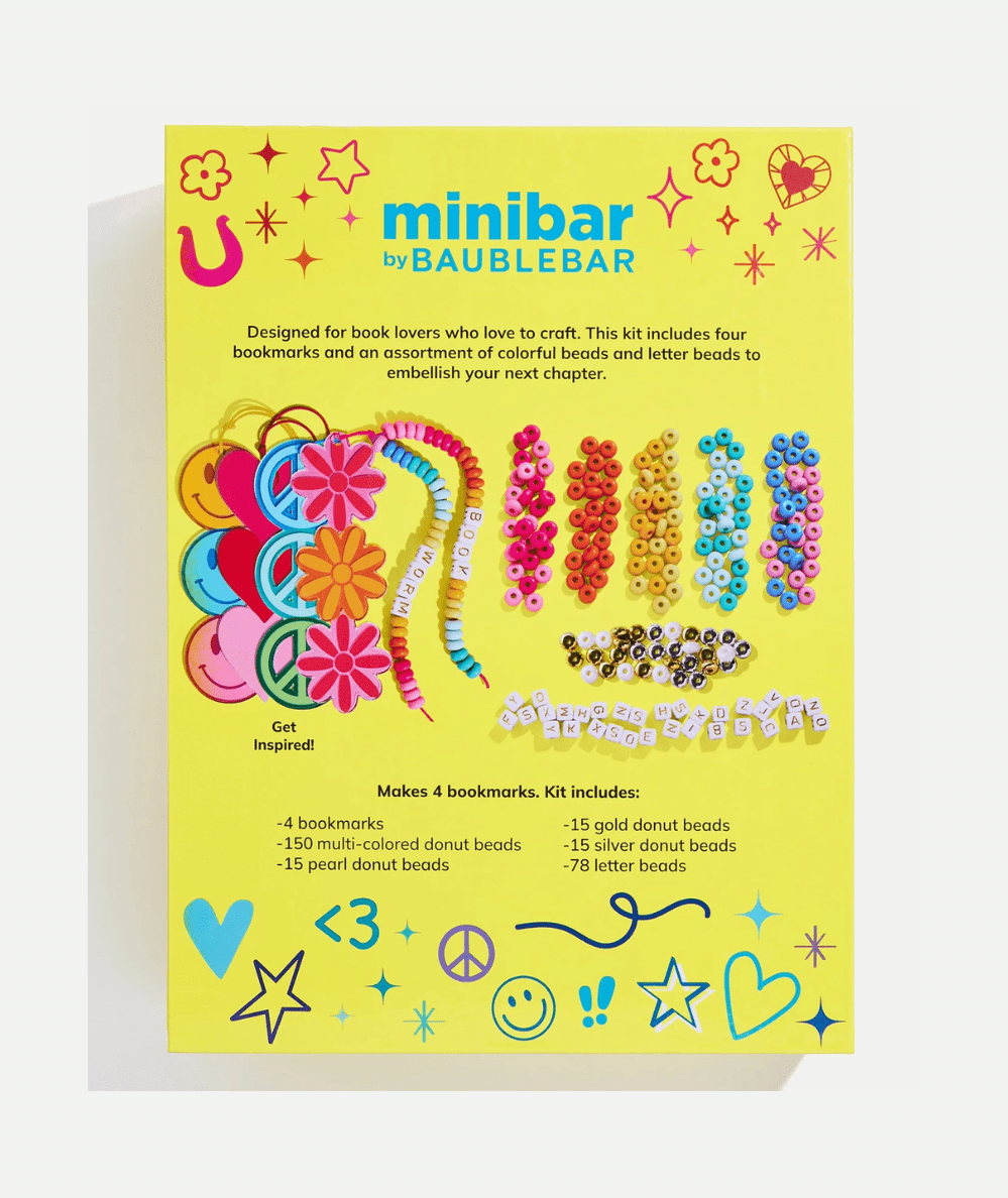 Beaded bookmarks she can personalize with letters from the BaubleBar DIY Bookmark Kit - CAKEWISH.