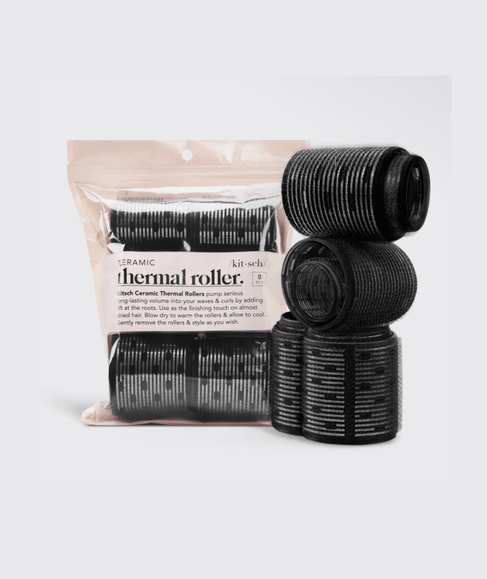Kitsch Ceramic Thermal Hair Roller Variety Pack – 8 Piece - CAKEWISH
