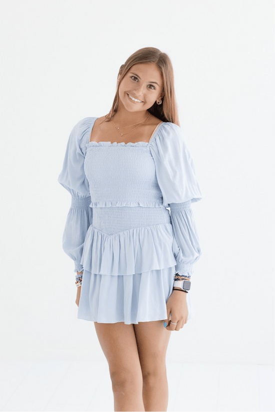 Lainey Long Sleeve Dress Jr - CAKEWISH