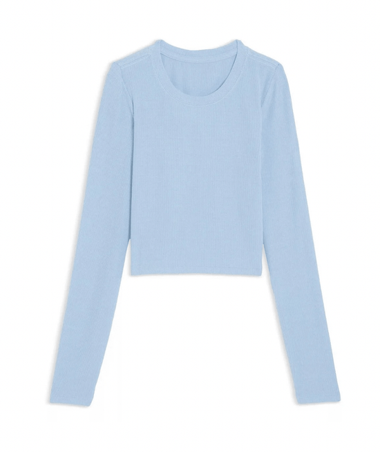 Livi Long Sleeve Ribbed Tee Jr - CAKEWISH