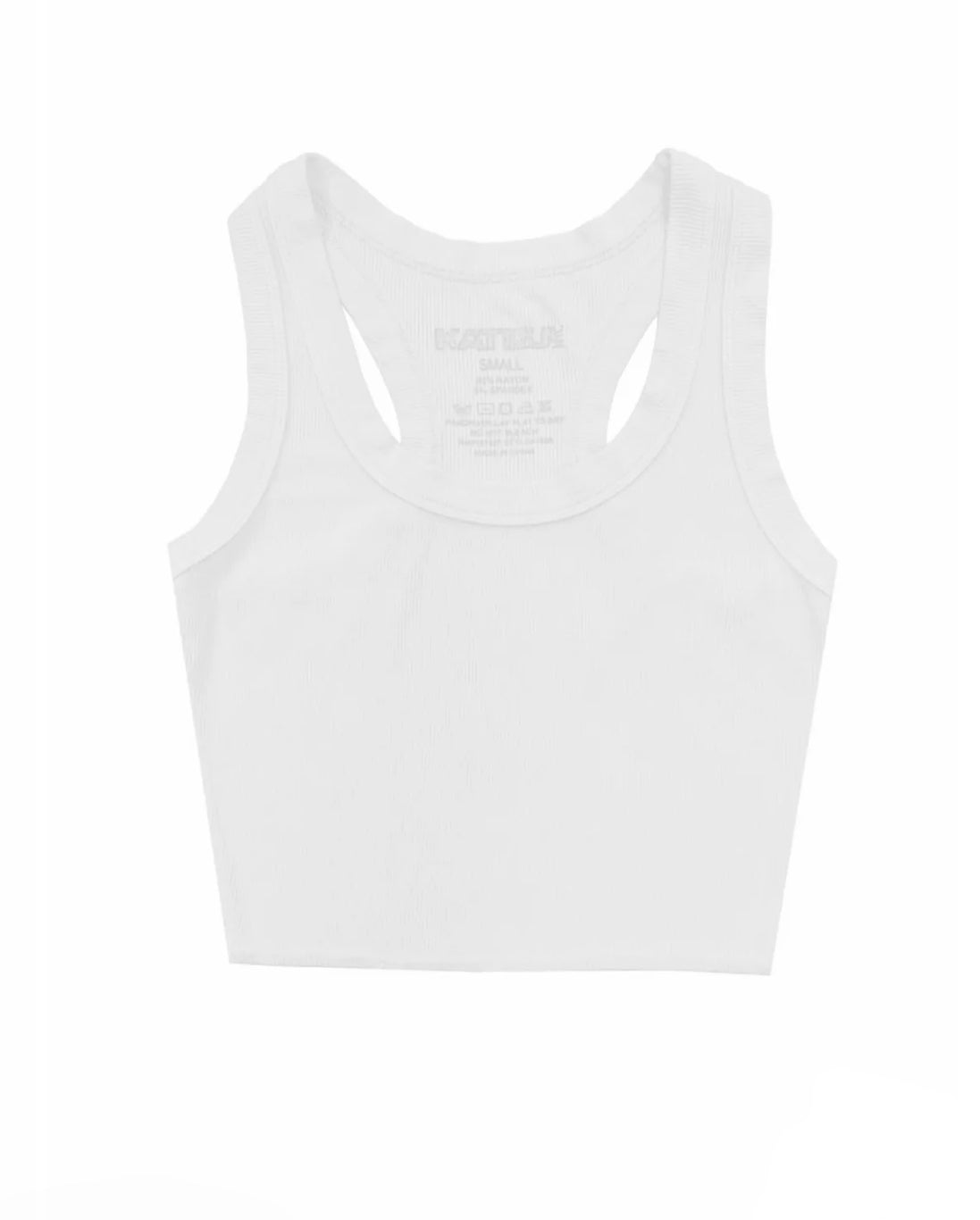 Livi Ribbed Crop Tank Jr - CAKEWISH