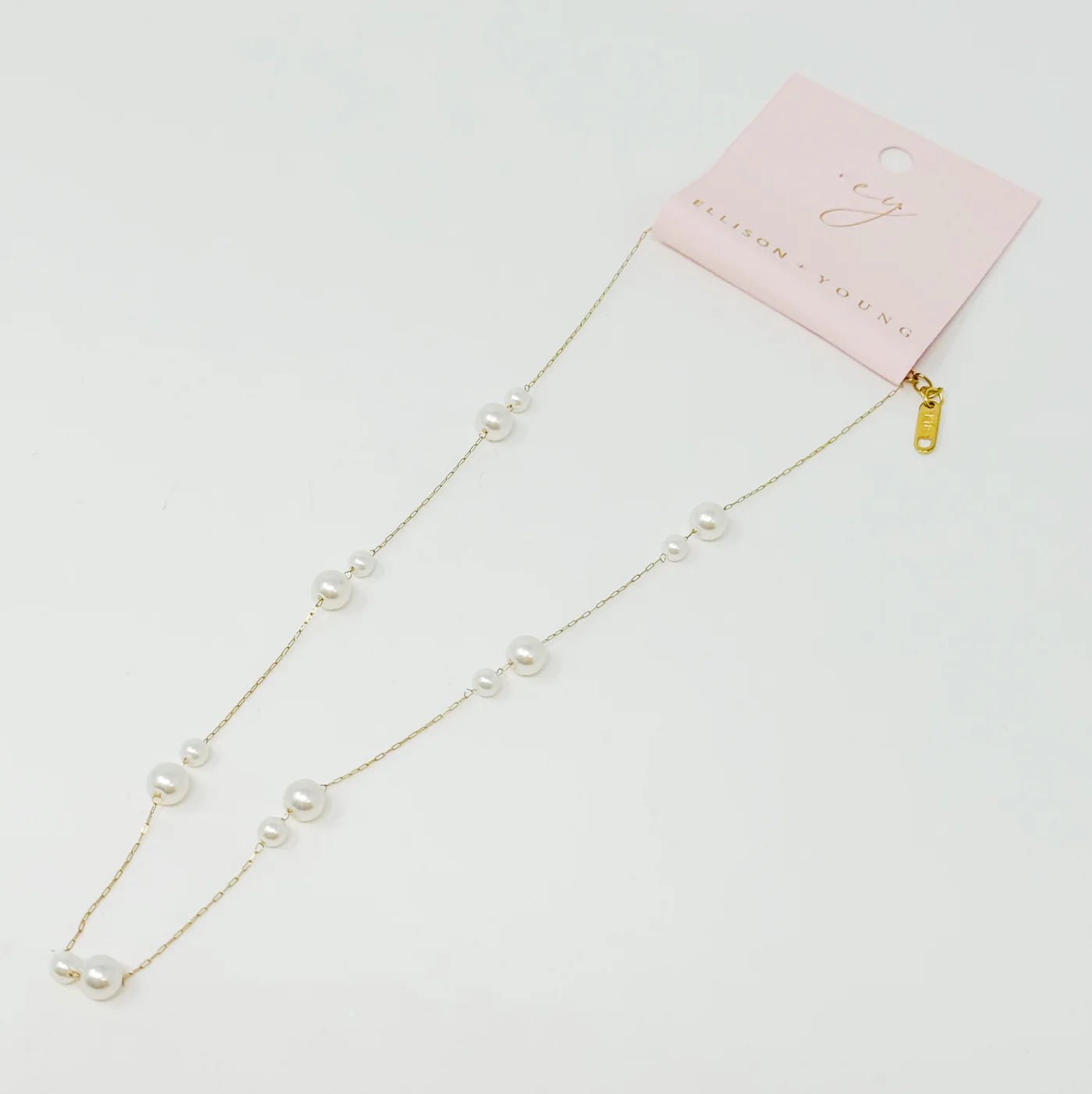Lovely Lady Dainty Pearl Necklace - CAKEWISH
