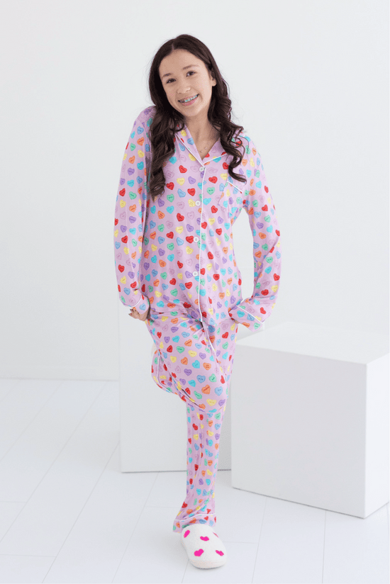 Maia Love Print Lounge Set Jr - CAKEWISH