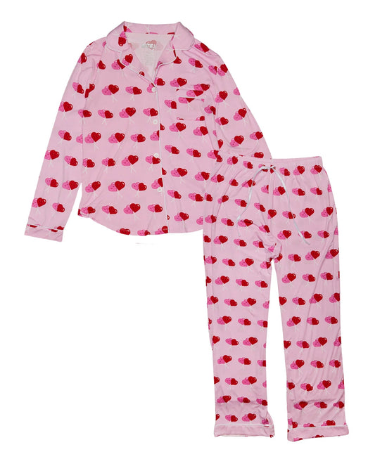 Maia Love Print Lounge Set Jr - CAKEWISH