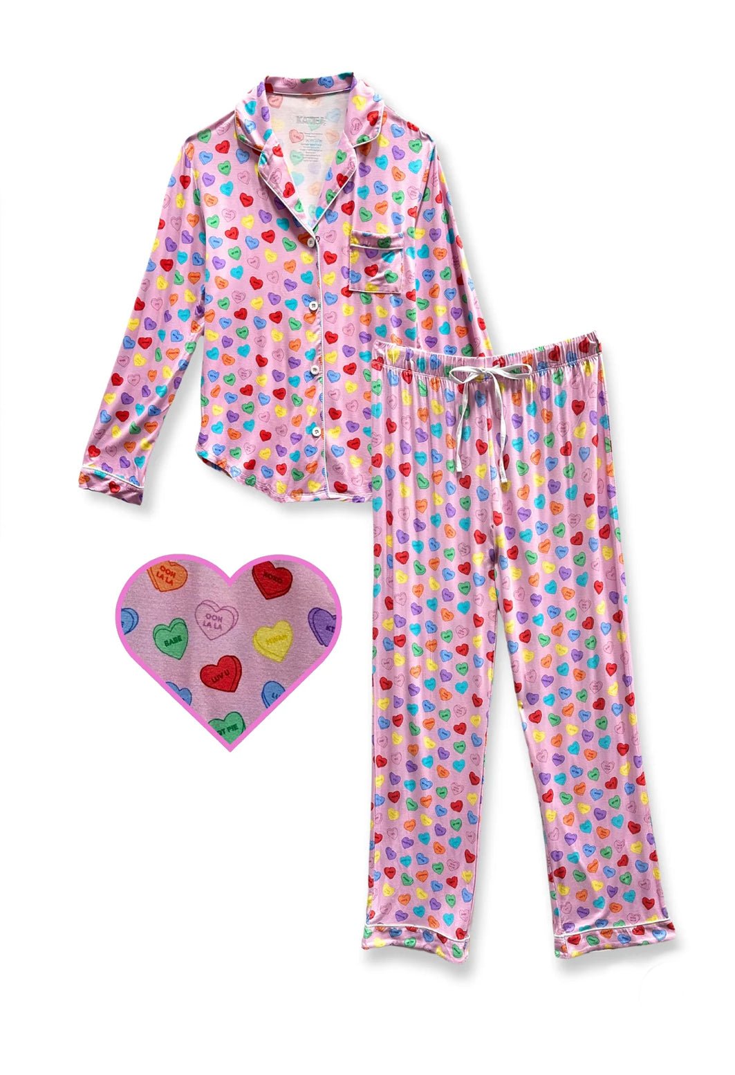Maia Love Print Lounge Set Jr - CAKEWISH