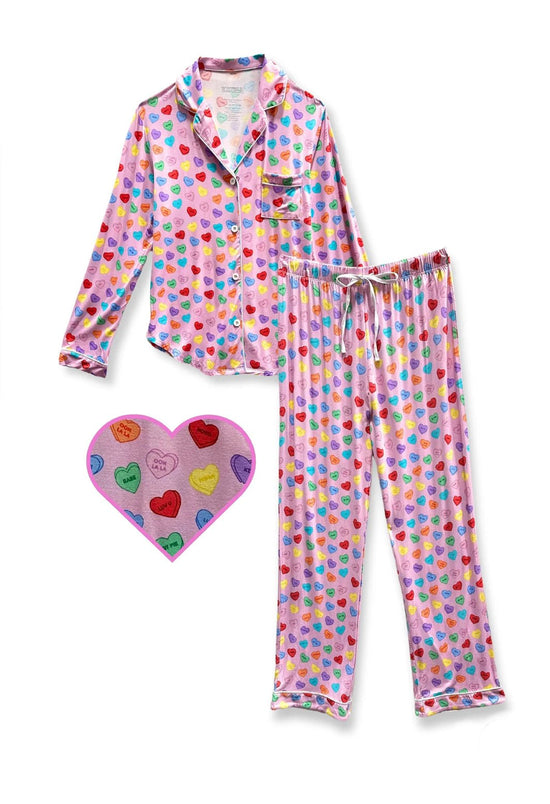 Maia Love Print Lounge Set Jr - CAKEWISH
