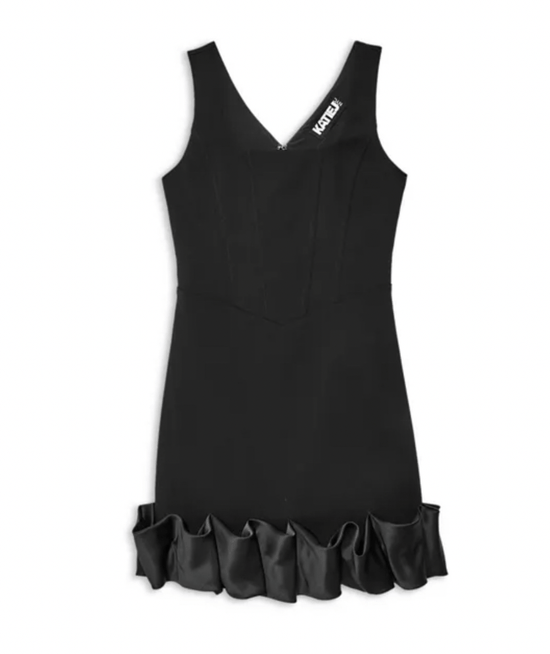 Meredith Satin Couture Dress Jr - CAKEWISH