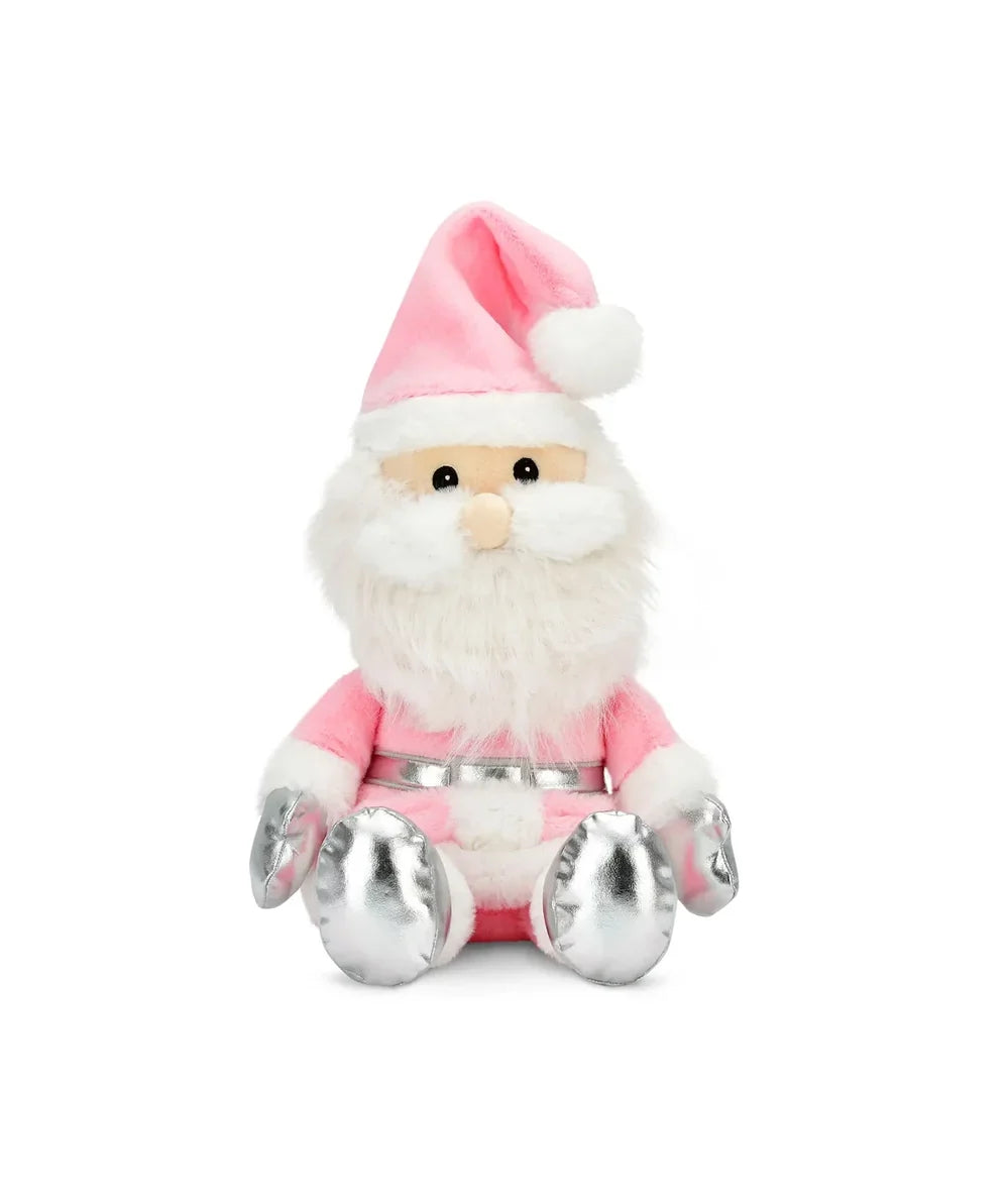 Merry Santa faux fur plush character for girls, by Iscream - CAKEWISH