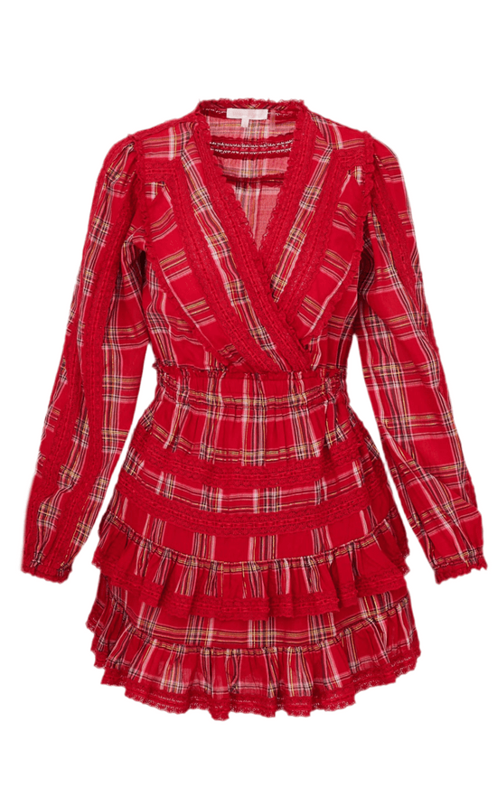 Milena Tartan Dress - CAKEWISH