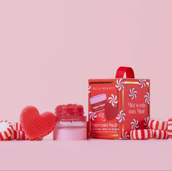 Peppermint Swirl Lip Scrub Gift Set - CAKEWISH
