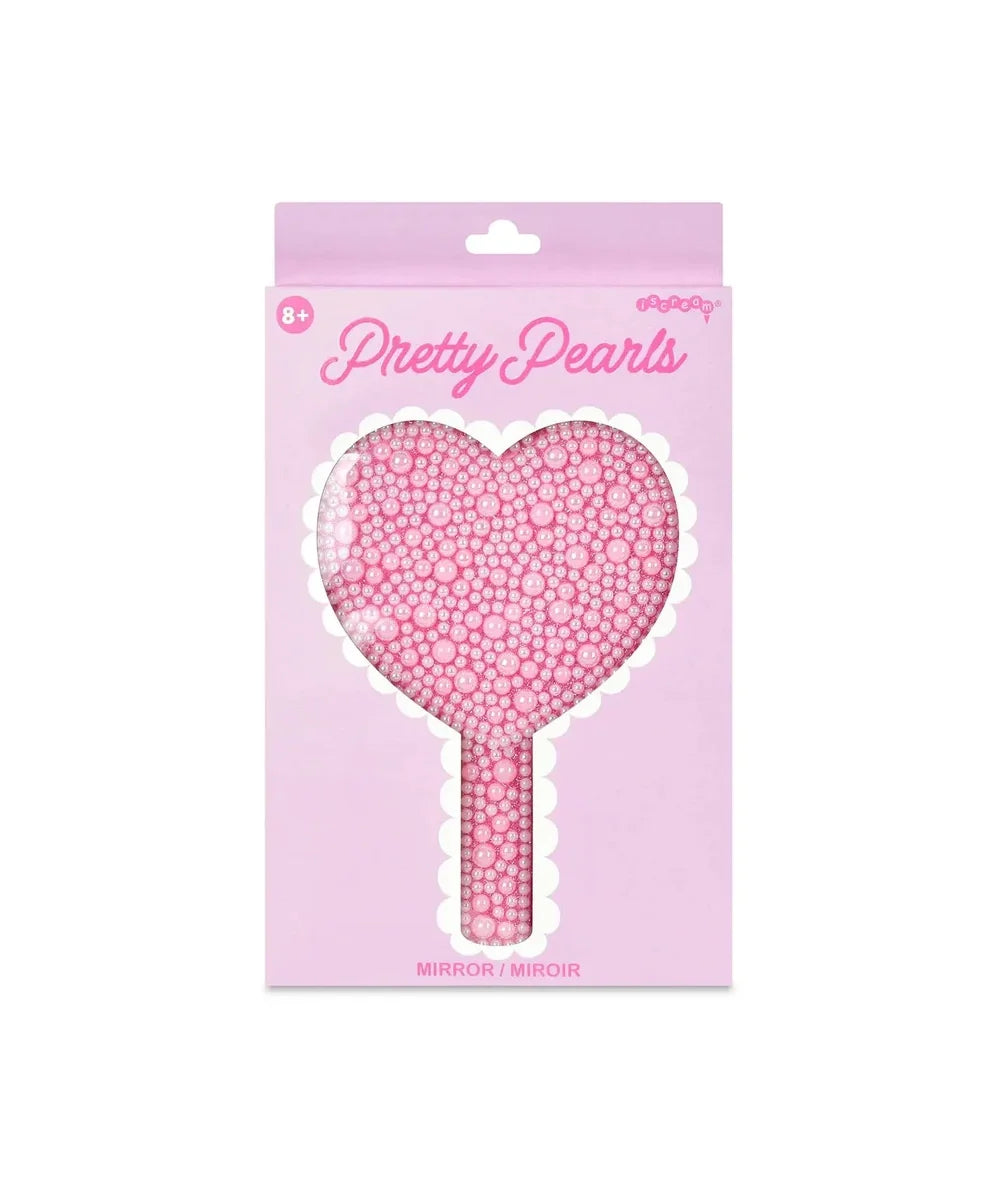 Pink Pearl Mirror by Iscream with pink pearl design - CAKEWISH.