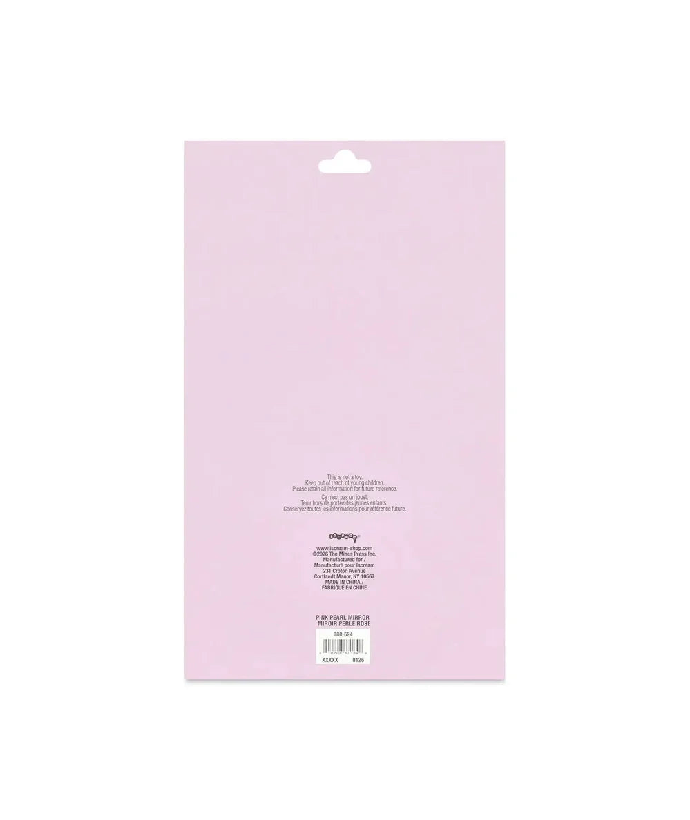 Pink Pearl Mirror from Iscream, made with pink pearl design - CAKEWISH.
