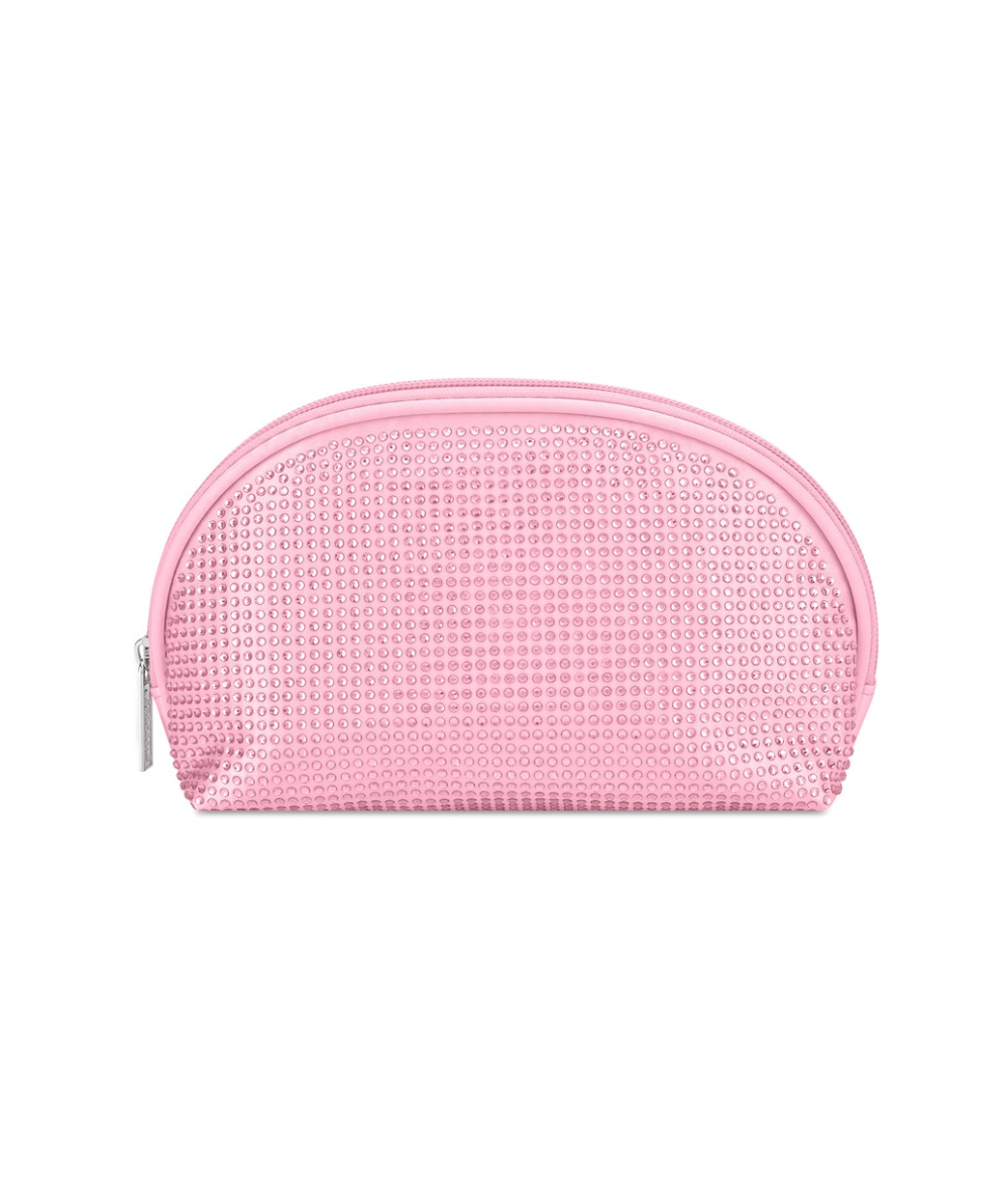 Pink Rhinestone Cosmetic Bag - CAKEWISH