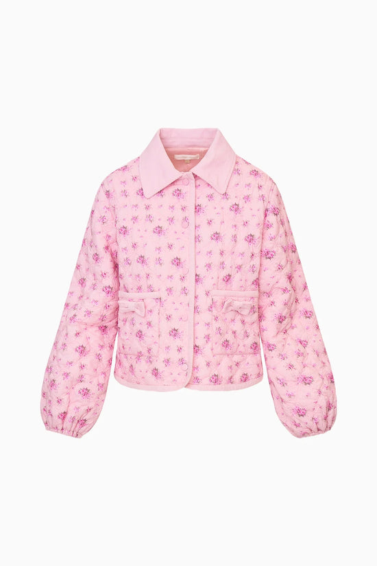 Quinlette Floral Quilted Jacket Jr - CAKEWISH
