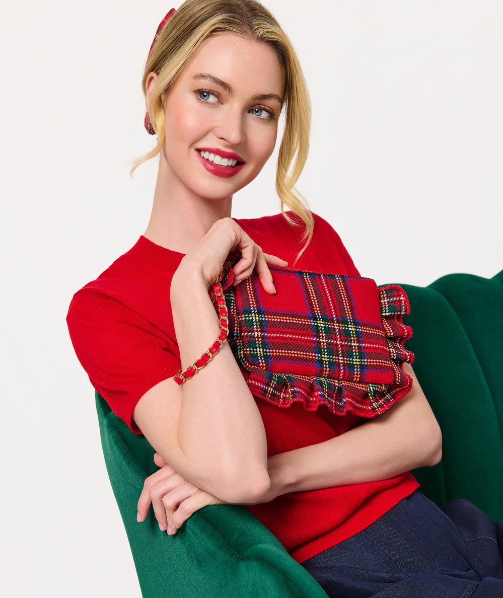 Scottie Ruffle Wristlet - CAKEWISH
