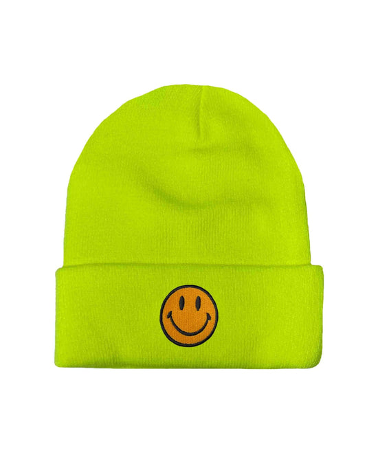 Smiley Face Beanie - CAKEWISH