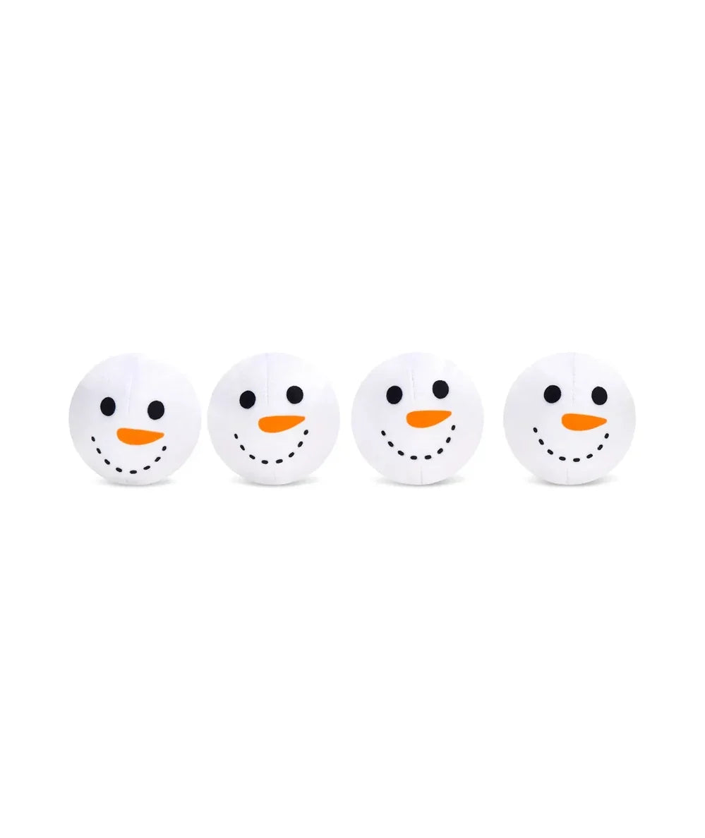 Plush snowballs with the Snow Much Fun snowman plush, by Iscream - CAKEWISH