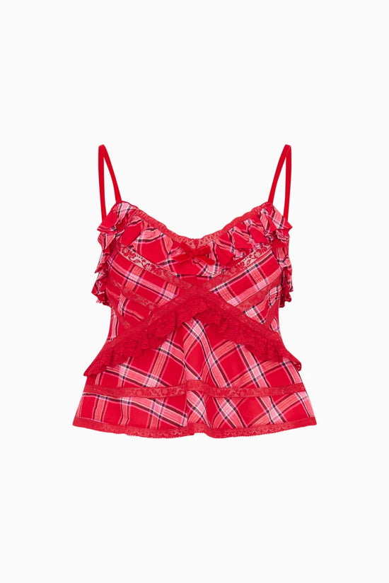 Sormina Tartan Top Women’s - CAKEWISH
