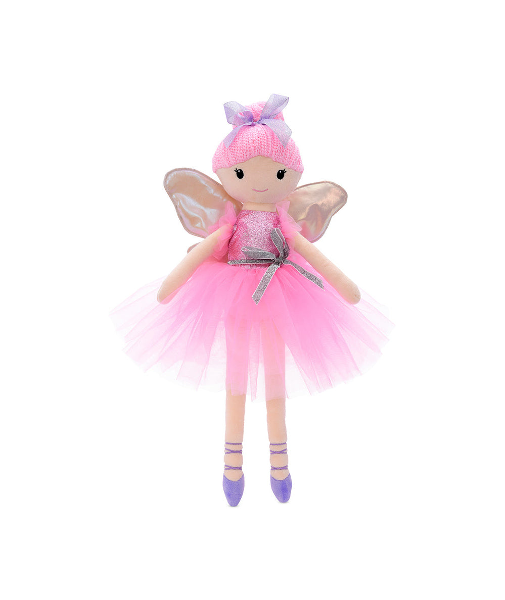 Iscream Sugar Plum Fairy Plush, a Nutcracker plush with fleece and faux fur - CAKEWISH