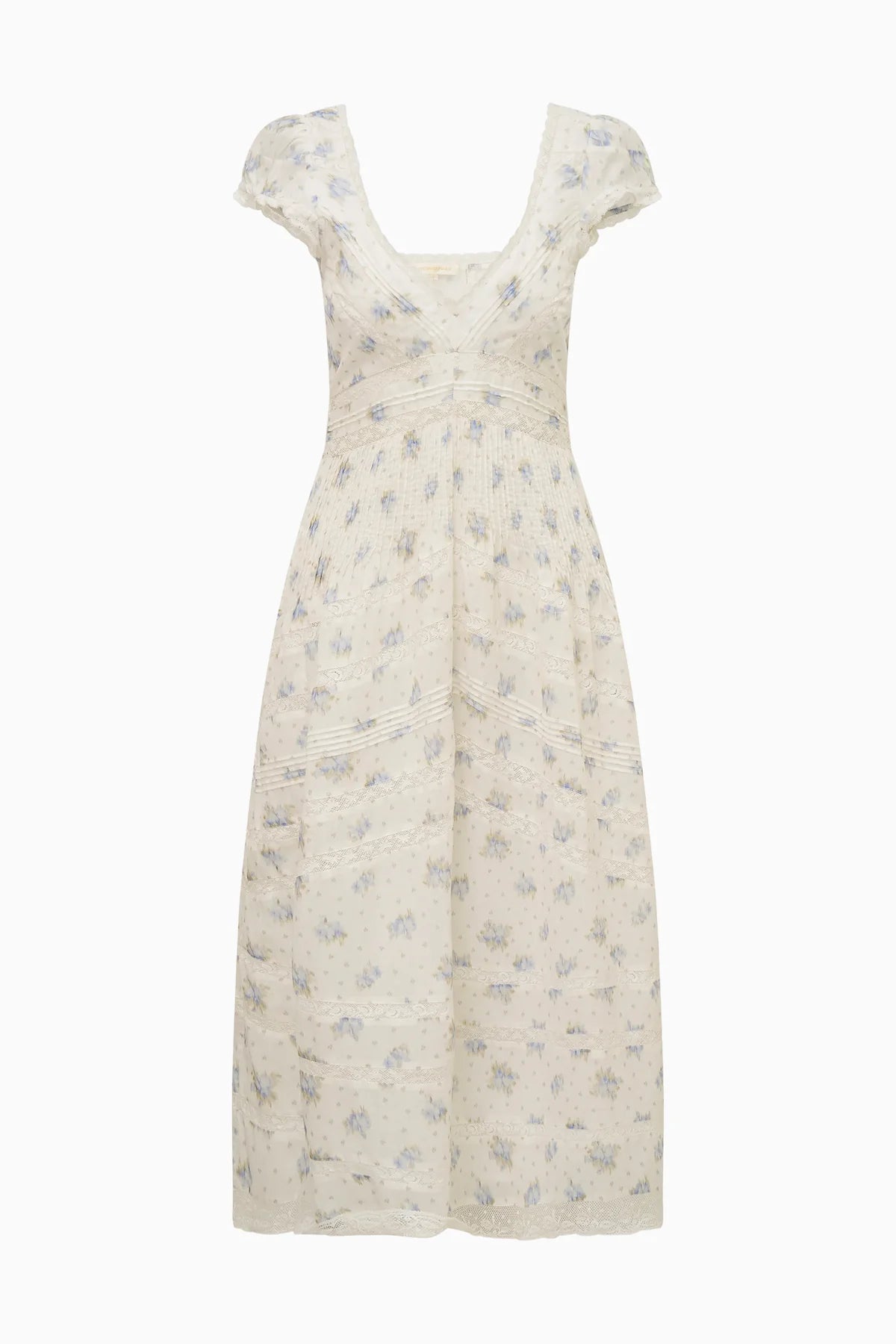 Suvi Floral Cotton Midi Dress - CAKEWISH