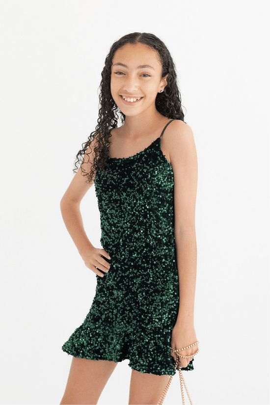Tween Amanda Sequin Dress - CAKEWISH