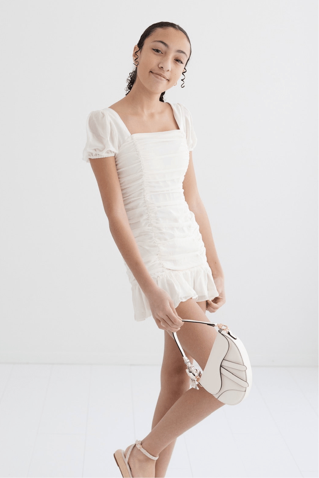 Tween Ariel Solid Occasion Dress - CAKEWISH