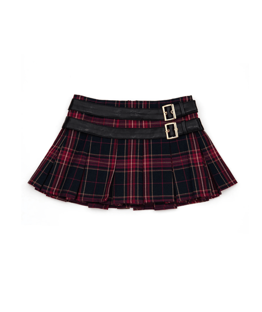 KatieJ NYC Tween Axel Plaid Skirt - CAKEWISH