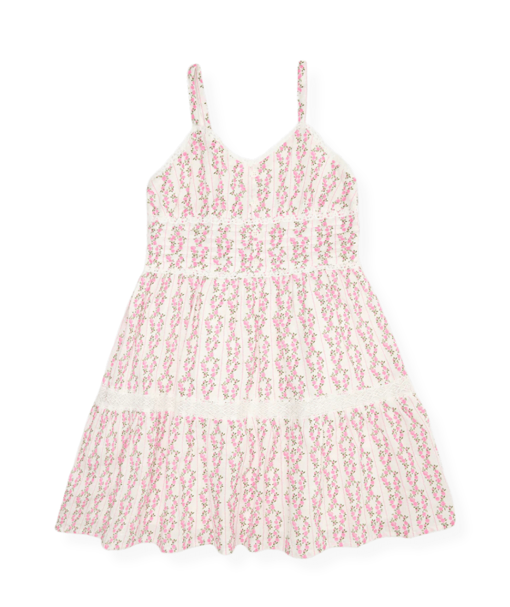 Tween Berry Ice Floral Dress - CAKEWISH