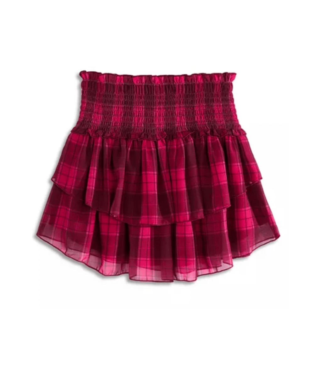 Tween Bianca Berry Plaid Skirt - CAKEWISH