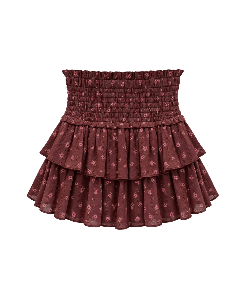 Tween Bianca Floral Print Skirt - CAKEWISH