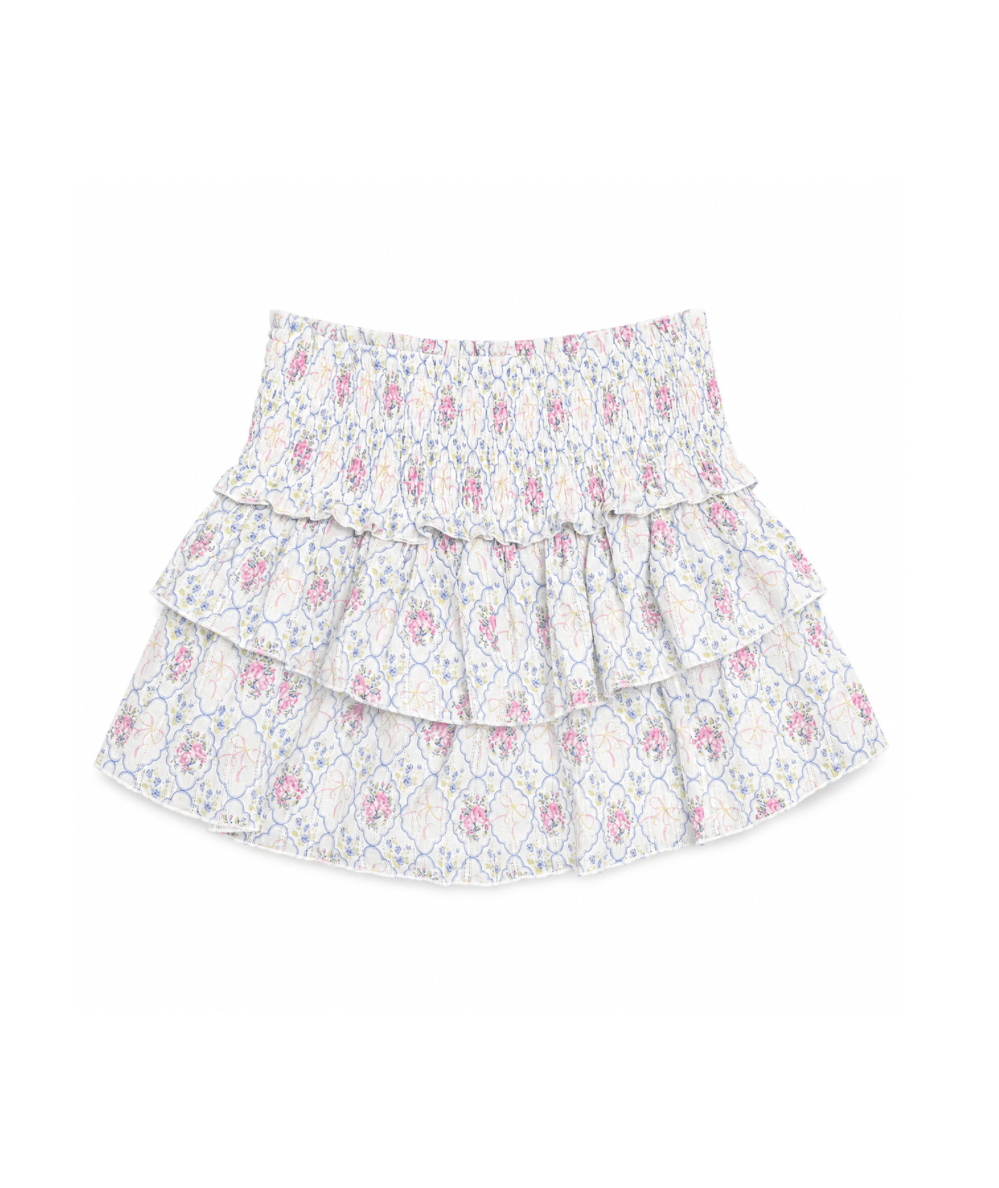 Tween Bianca Floral Print Skirt - CAKEWISH