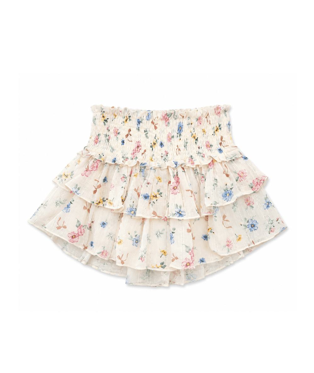 Tween Bianca Floral Print Skirt - CAKEWISH
