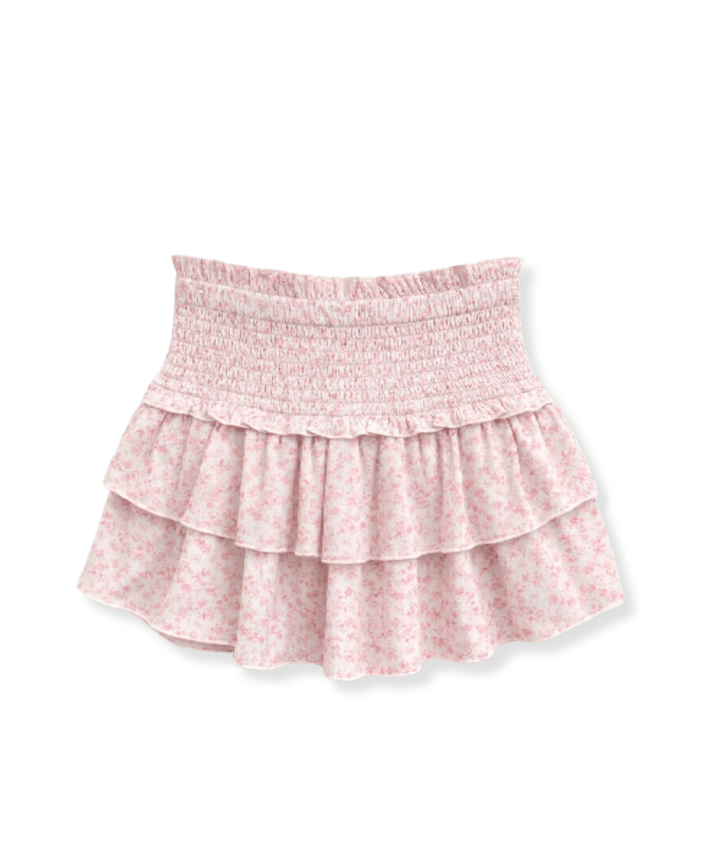 Tween Bianca Floral Print Skirt - CAKEWISH