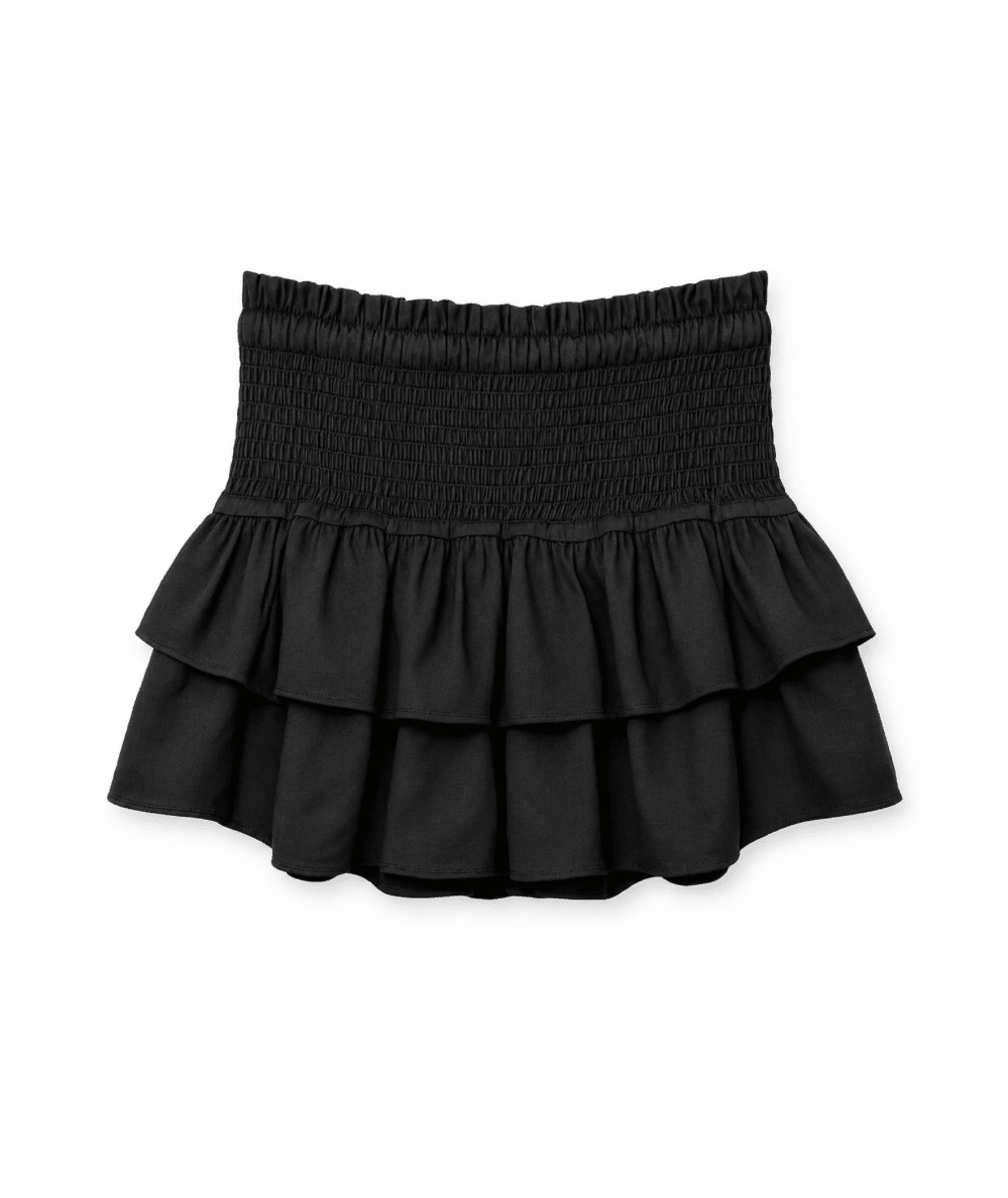 Tween Bianca Solid Tiered Ruffle Skirt - CAKEWISH