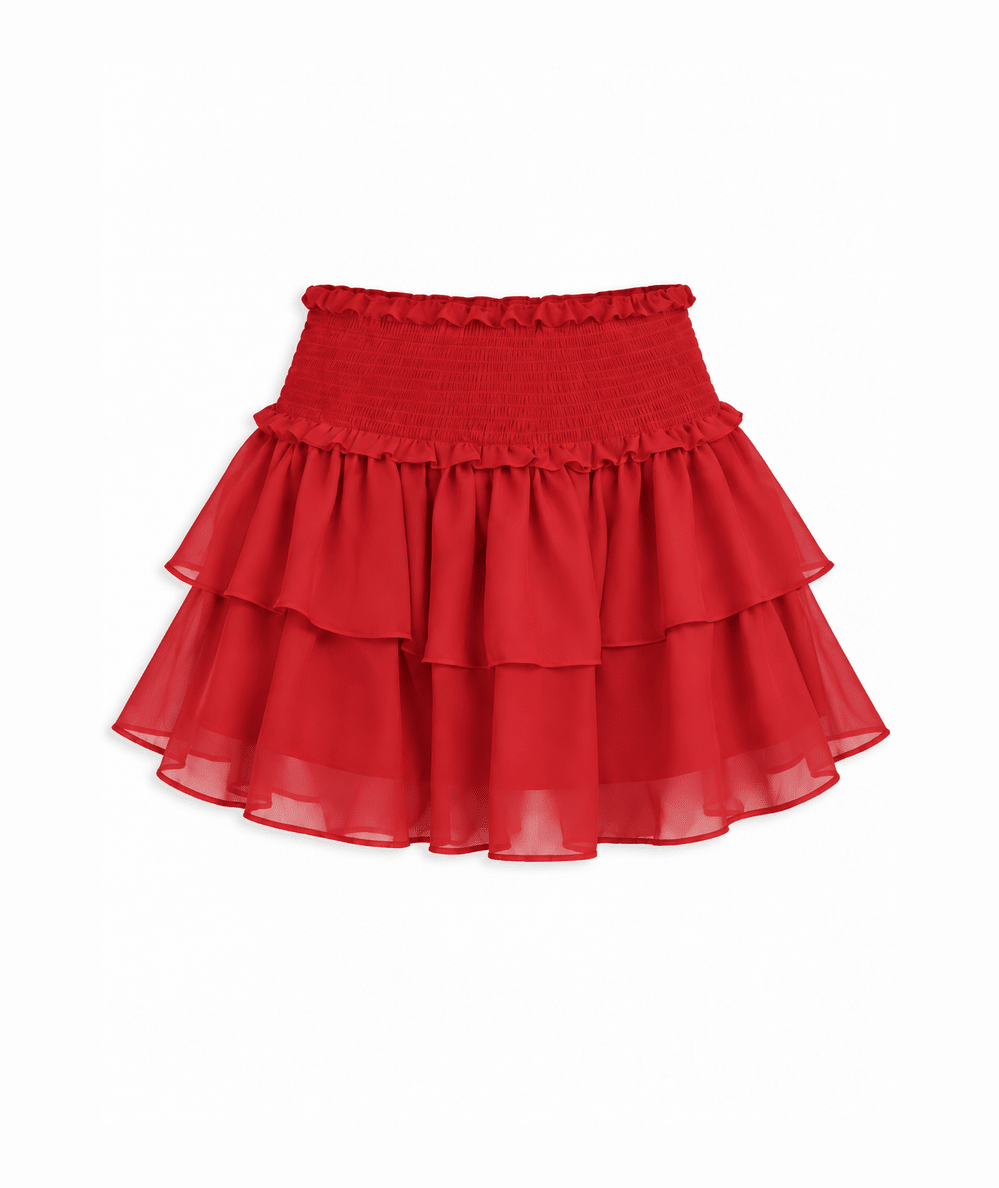 Tween Bianca Tiered Ruffle Skirt by KatieJ NYC - CAKEWISH