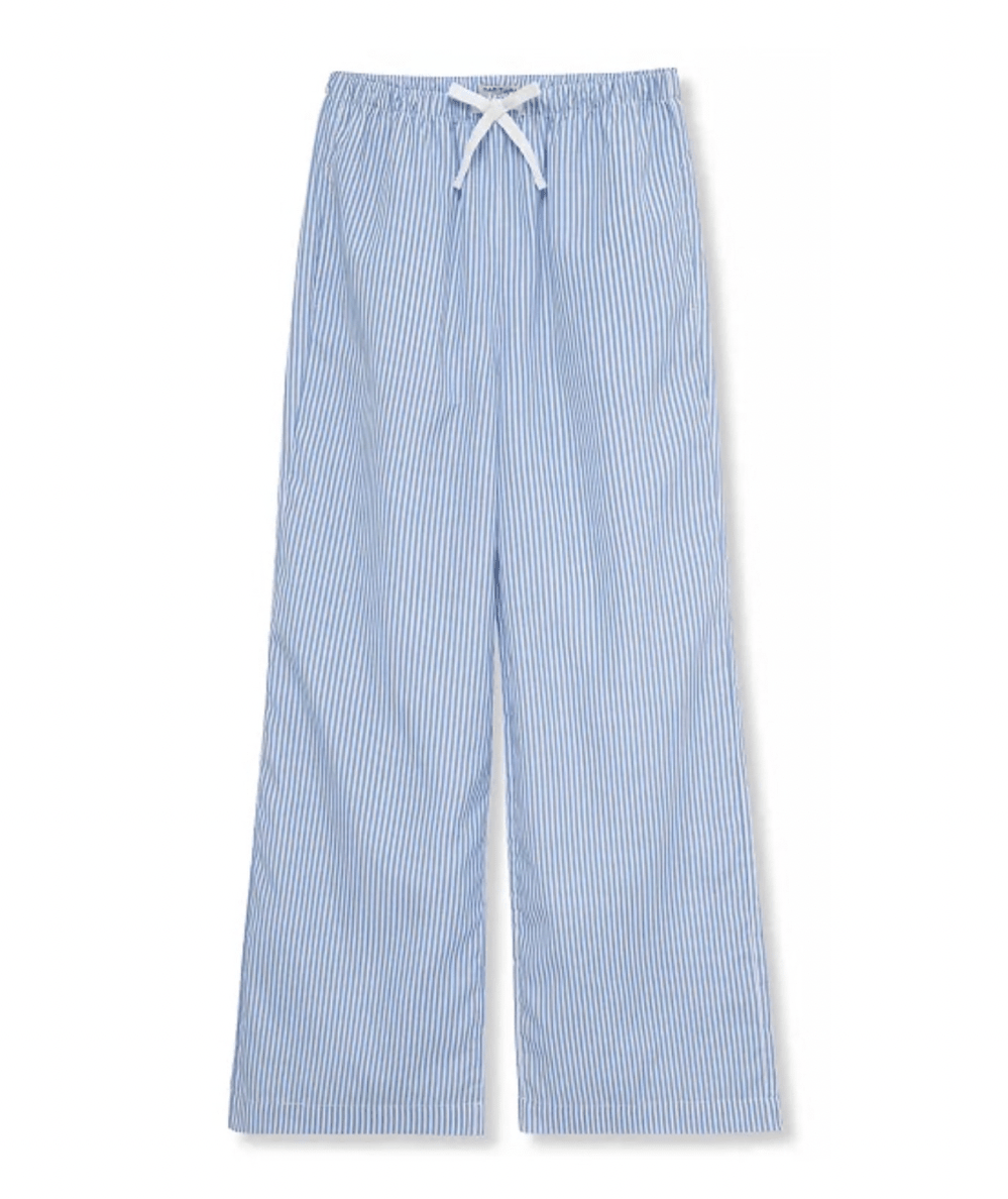 Tween Blue Stripe Wide Leg Lounge Pant - CAKEWISH