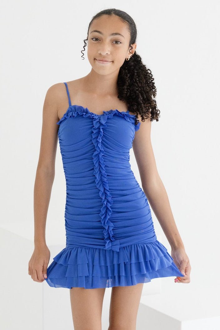 KatieJ Bobbi Dress – Mesh Tween Party Dress