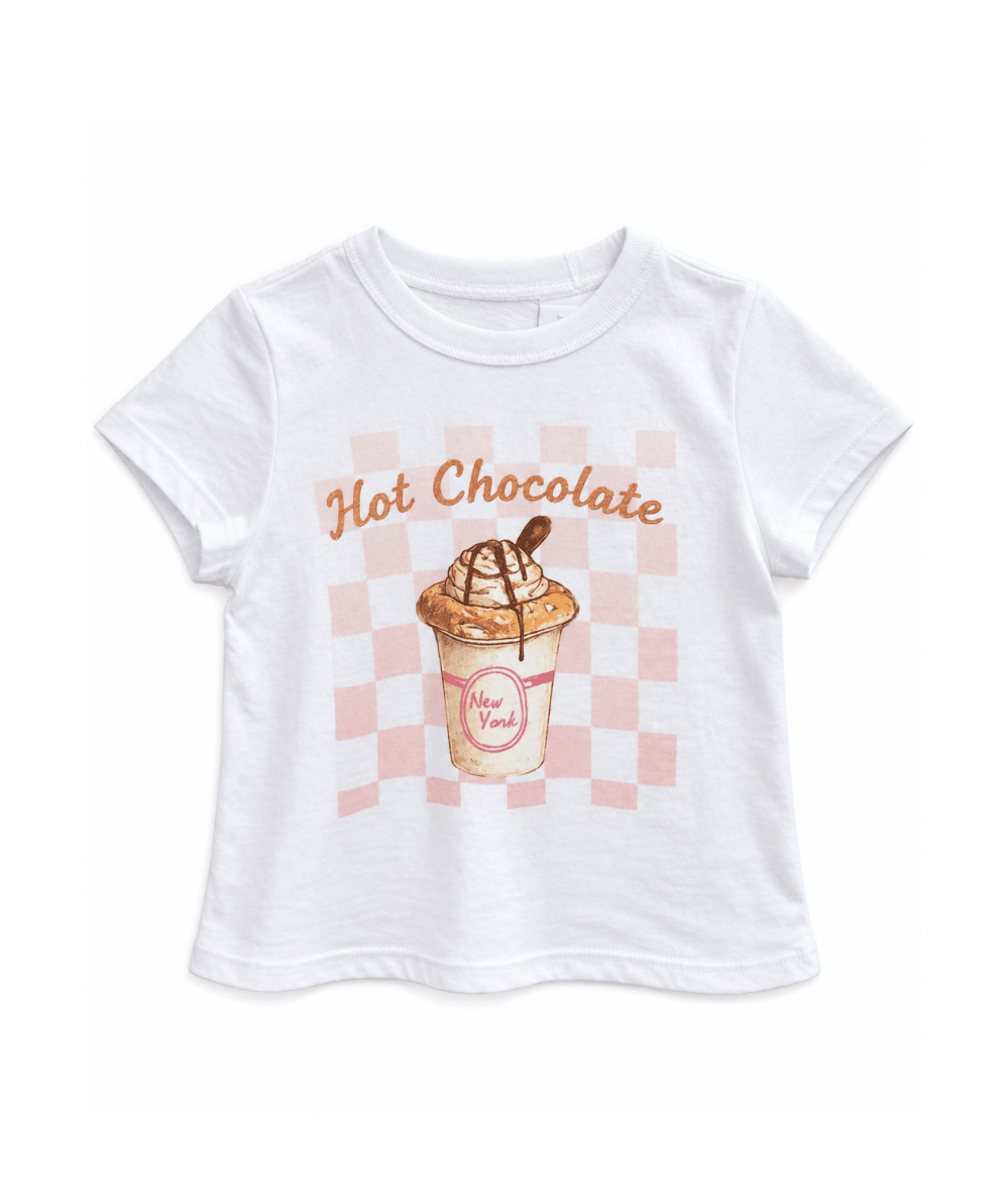 Tween Boxy Hot Chocolate Baby Tee - CAKEWISH